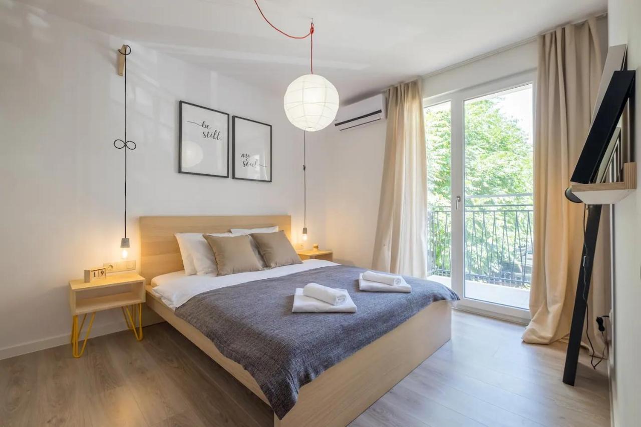 Quiet & Airy Modern Apt. Top Centre Free Parking 索菲亞 外观 照片